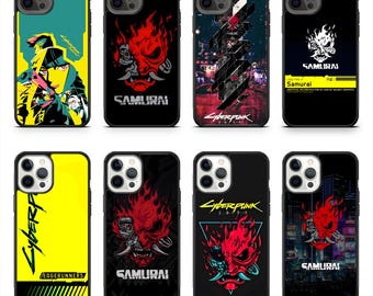 Futuristic Neon Cyberpunk Tech Streets Inspired Phone Case for iPhone 17 Samsung Galaxy S26 16 Pro Max 15 Pro Samsung S25 Ultra