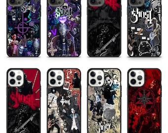 Metal Vibes Ghost Band Rock Inspired Phone Case for iPhone 12 14 16 Pro Max Samsung Galaxy S24