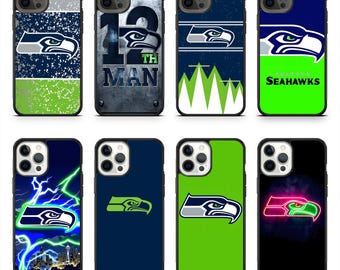 Coastal Hawk Football Fan Art Inspired Phone Case for iPhone 17 Samsung Galaxy S26 17 Pro Max 16 Pro Samsung S25 Ultra