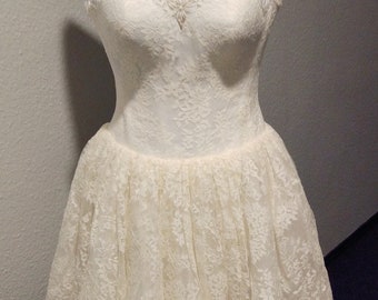 Short Wedding Dress Etsy