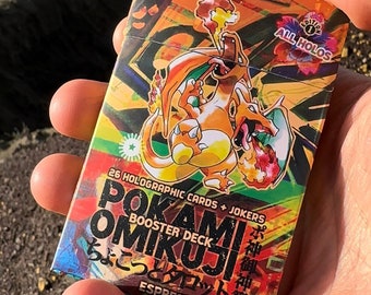 Pokami Holographic Booster Deck - Etsy