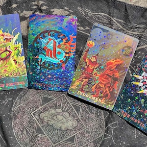 Pokami Omikuji Holographic Booster Deck - Etsy