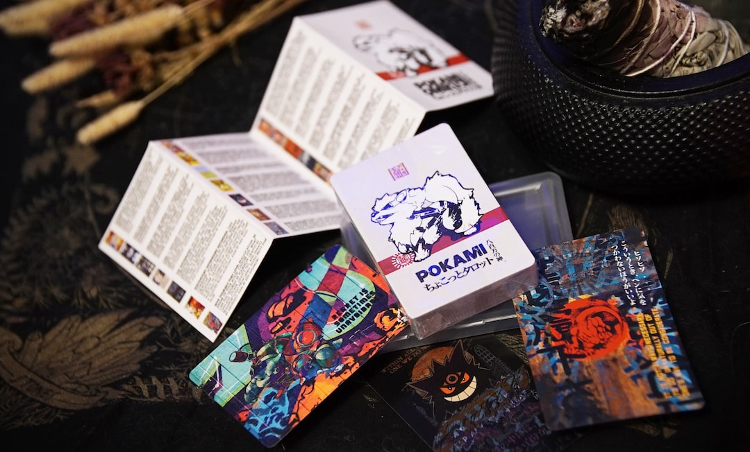 Pokami Omikuji [red] – Includes One Holographic - Etsy