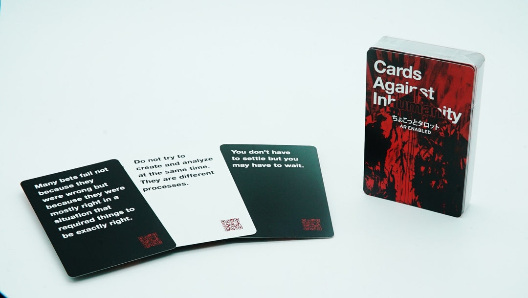 Cards Against Inhumanity [AR Enabled] - Etsy