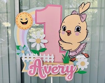 Canticos cake topper/ Canticos girl cake topper/Canticos birthday decorations/ Canticos party decor