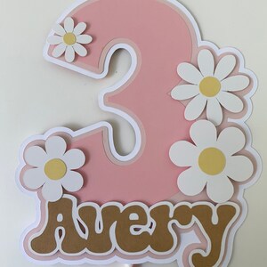 Groovy Cake Topper/groovy Party Decoration/two Groovy/fourever Groovy/groovy One/groovy Three ...