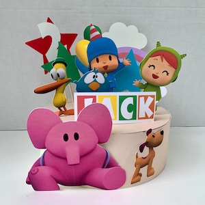 Pocoyo cake topper/Pocoyo birthday decorations/Pocoyo party baby shower