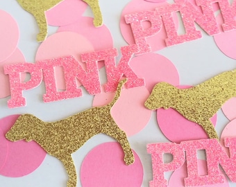 Victoria's secret XL confetti/Pink confetti/Victoria's secret sweet 16/ Victoria's secret party