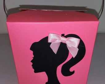 barbie favor bags