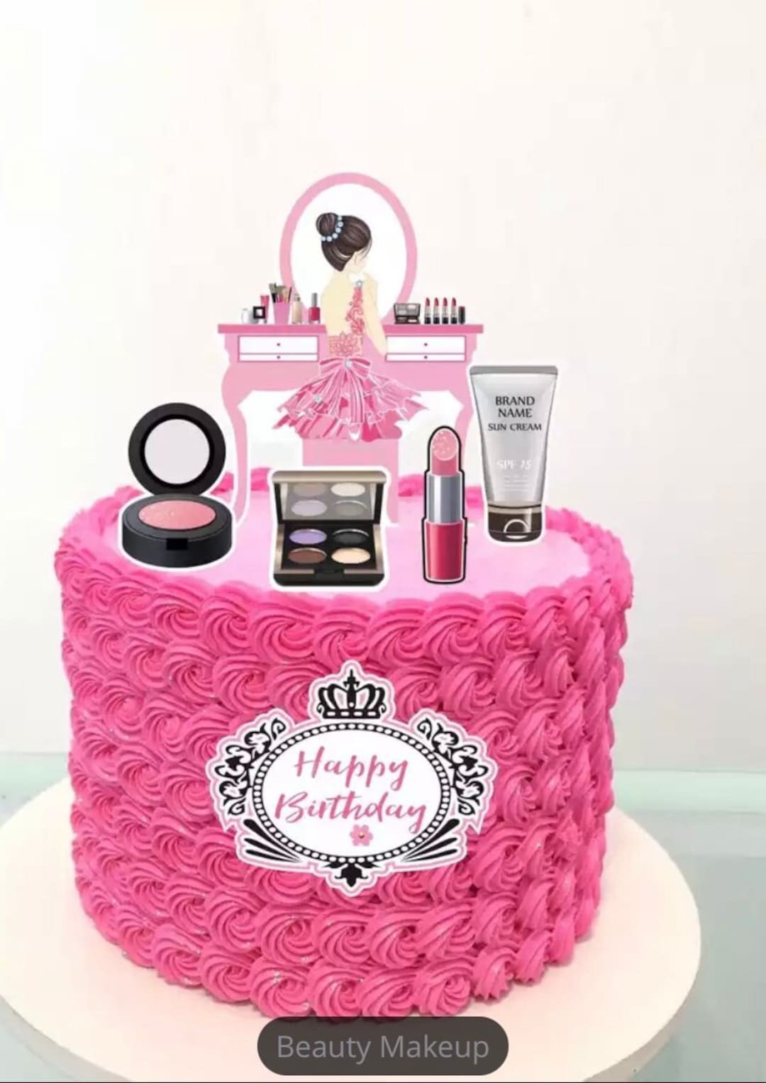 Make up Cake Topper Set ON SALE/ Dolls Cake Topper/ Spa Cake Topper Etsy