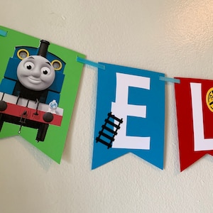 Thomas train banner