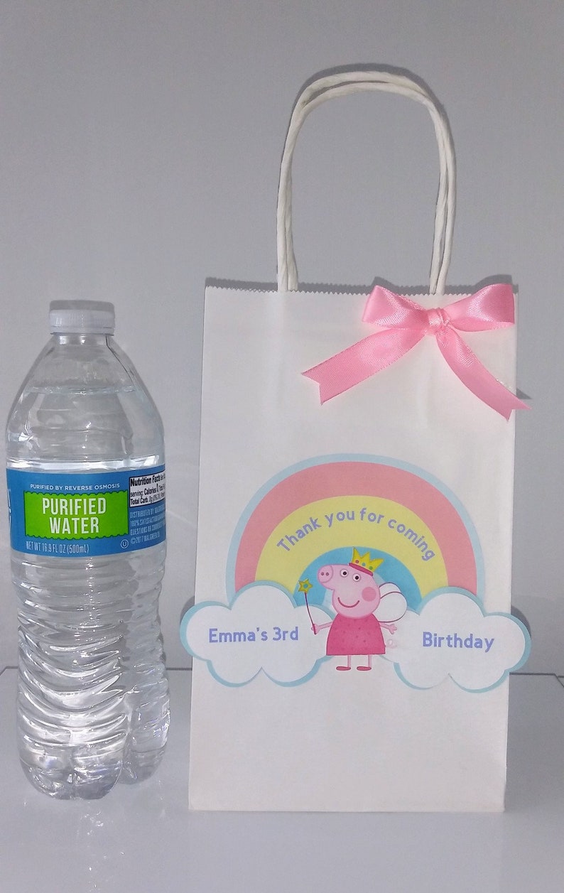 Peppa Pig Candy Bags/ Peppa Pig Birthday/ Peppa Pig Party Etsy