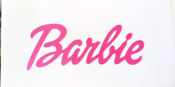 Barbie big cutouts 6 Barbie party decorarion/ Barbie | Etsy