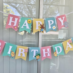 Happy Birthday Canticos banner/Canticos birthday party banner - garland/ Canticos party decorations