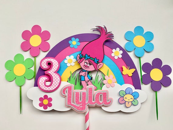 Trolls Birthday Party Favors Princess Poppy Trolls 