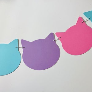 Cat banner/ Dollhouse banner/ Kitties garland/ Kitty, dolls, cats theme banner.