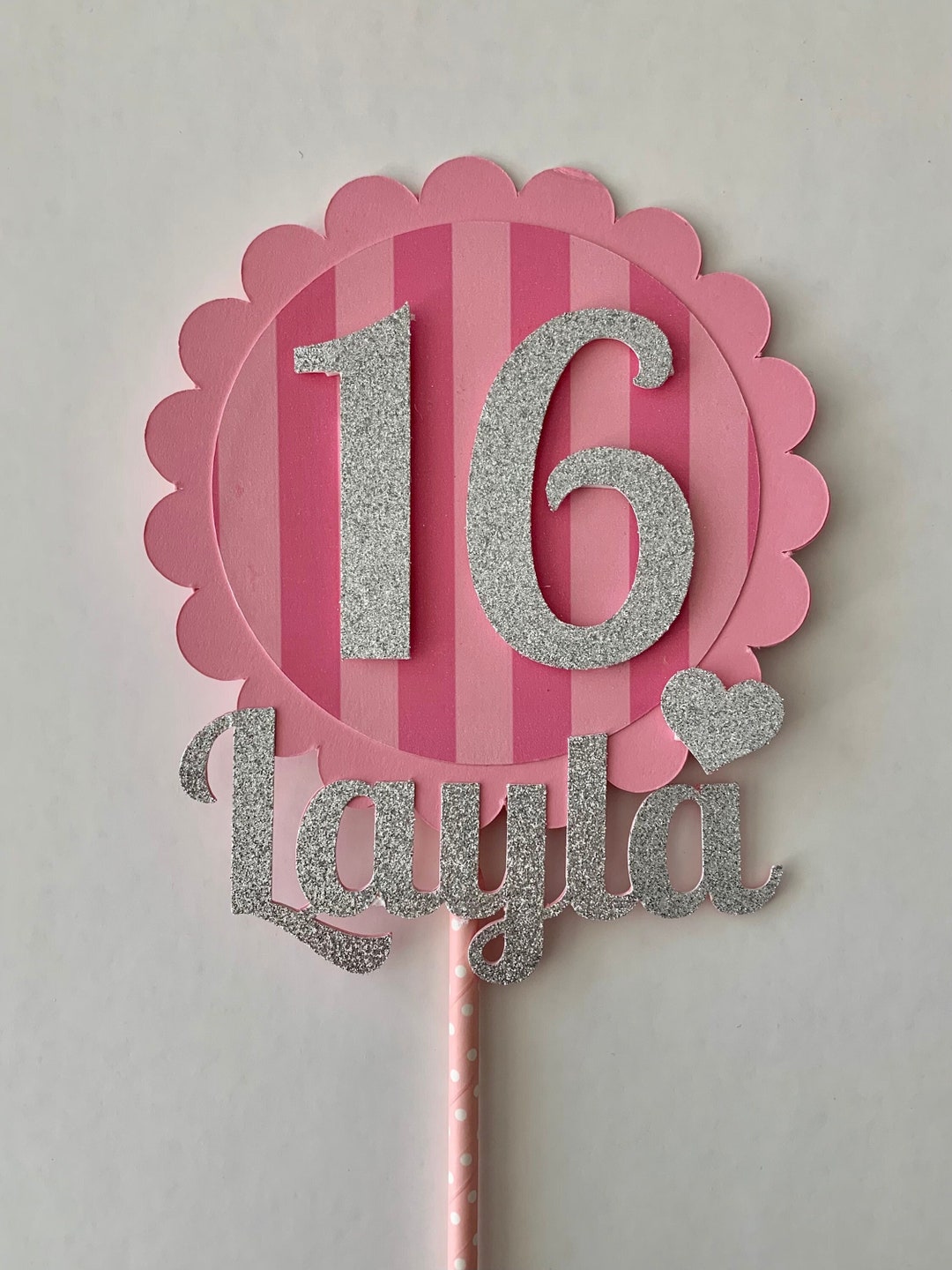 Victoria's Secret Cake Topper/ Victoria's Secret Party Decor/victorias