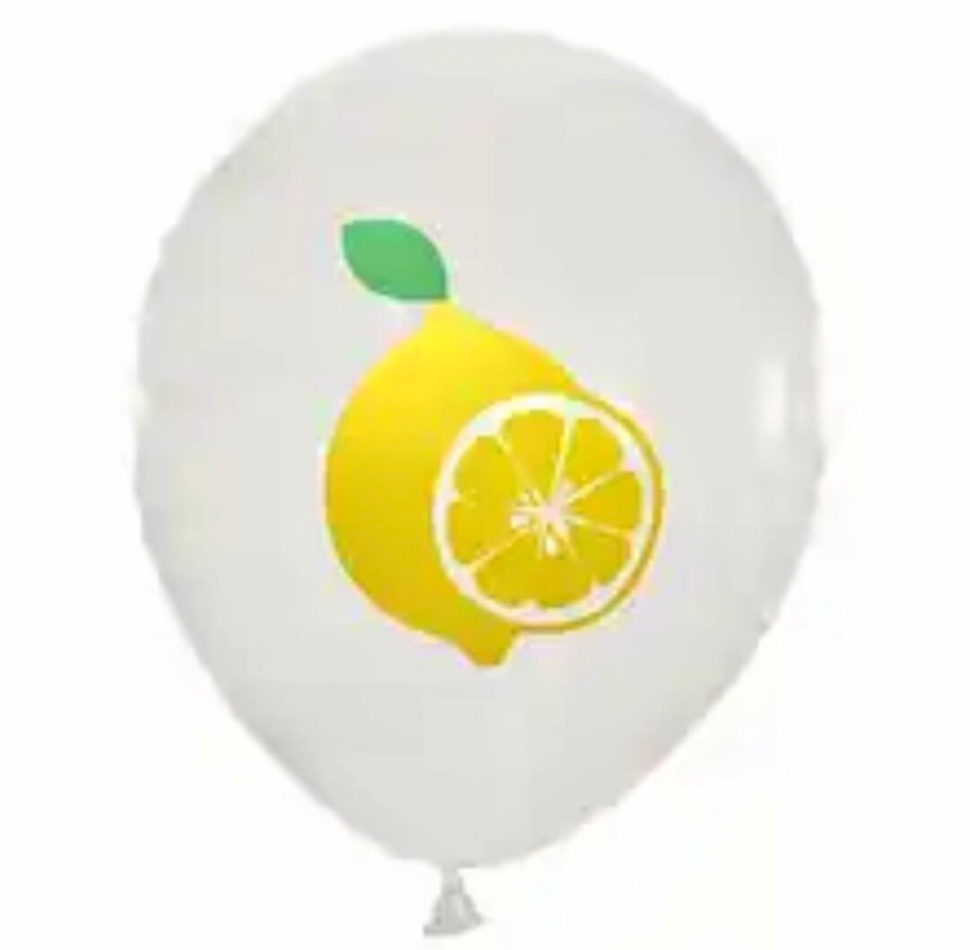 Lemonade Balloons/ Lemonade Baby Shower/ Lemon Party Etsy