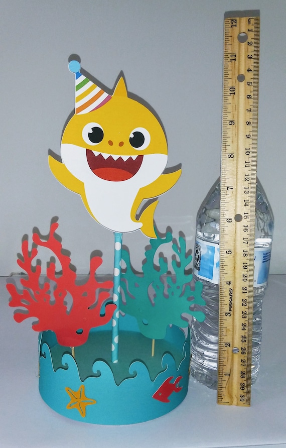 Baby Shark Centerpieces Baby Shark Birthday Party Baby Shark