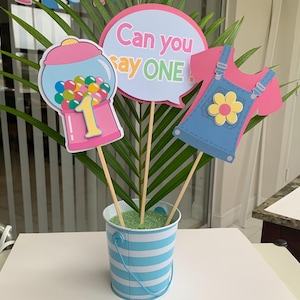 Miss Rachel Centerpieces Sticks/ Miss Rachel Centerpiece Birthday Party ...