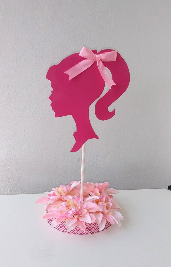 Barbie centerpiece/ Barbie party decoration/Barbie cake | Etsy