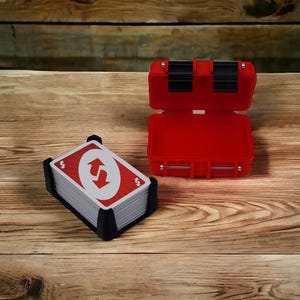 Travel Card Game Storage Case High Quality 3D Printed