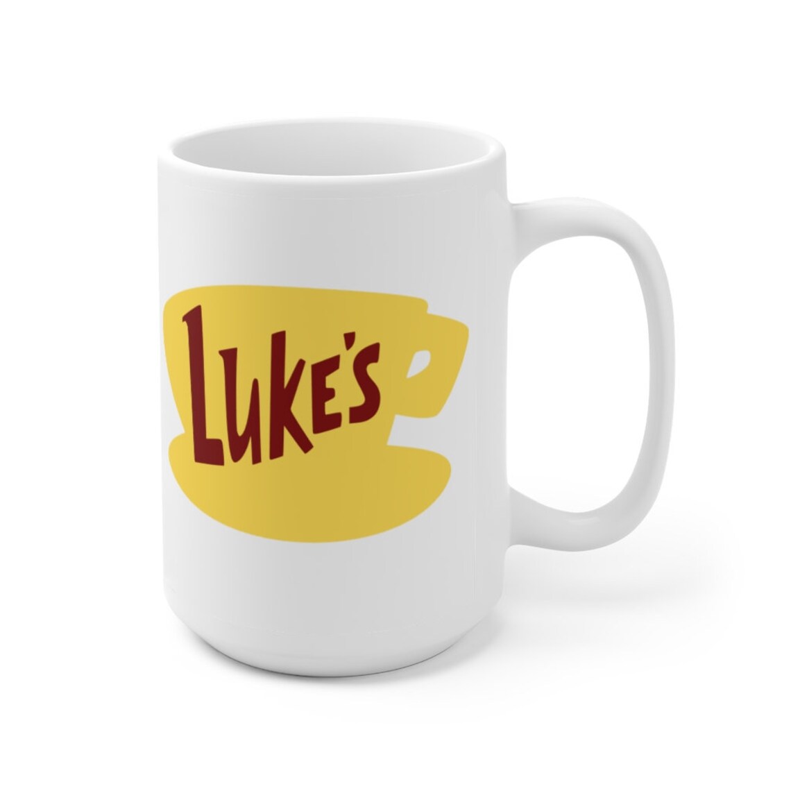 Luke's diner Large 15 oz Ceramic Mug | Etsy