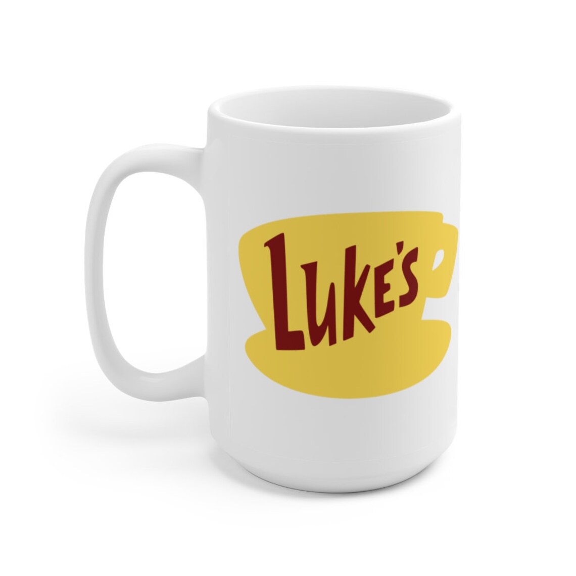 Luke's diner Large 15 oz Ceramic Mug | Etsy