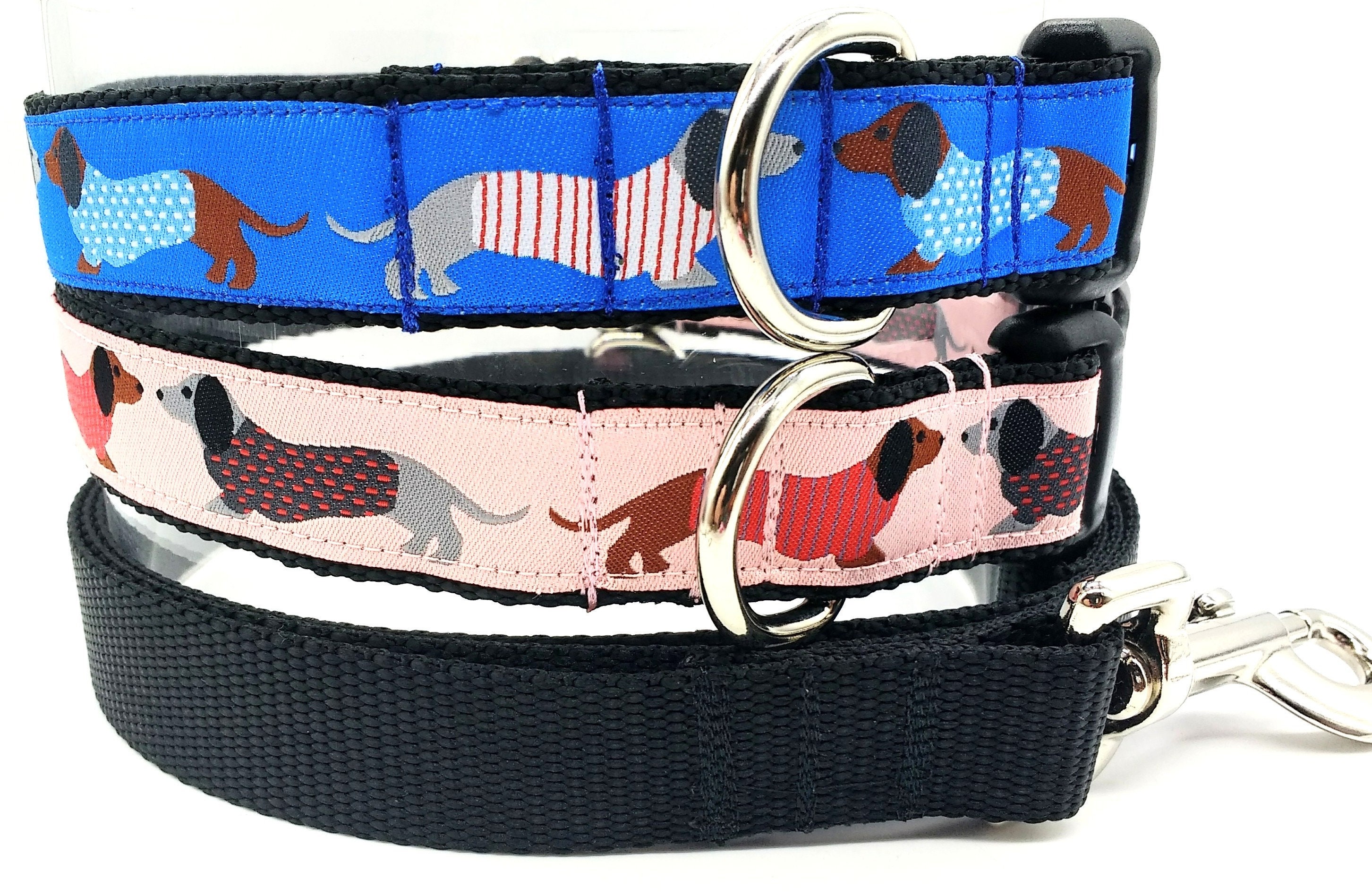 Dachshund Dog Collar/Dachshunds in Sweaters/Dog Collar Etsy