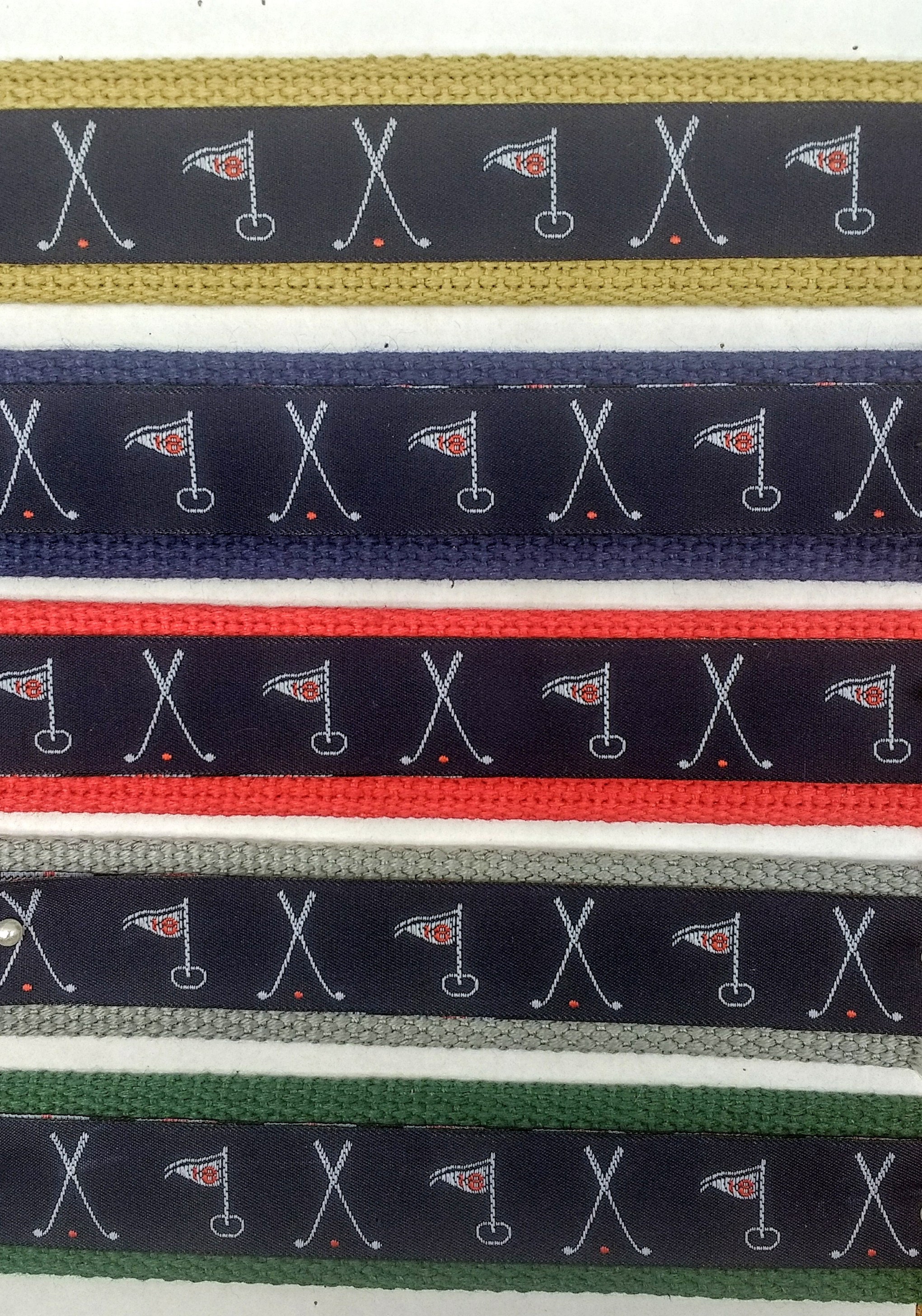 Golf Belt/ Men' Boy's/preppy/dring Golf Ribbon Belt Etsy Sweden