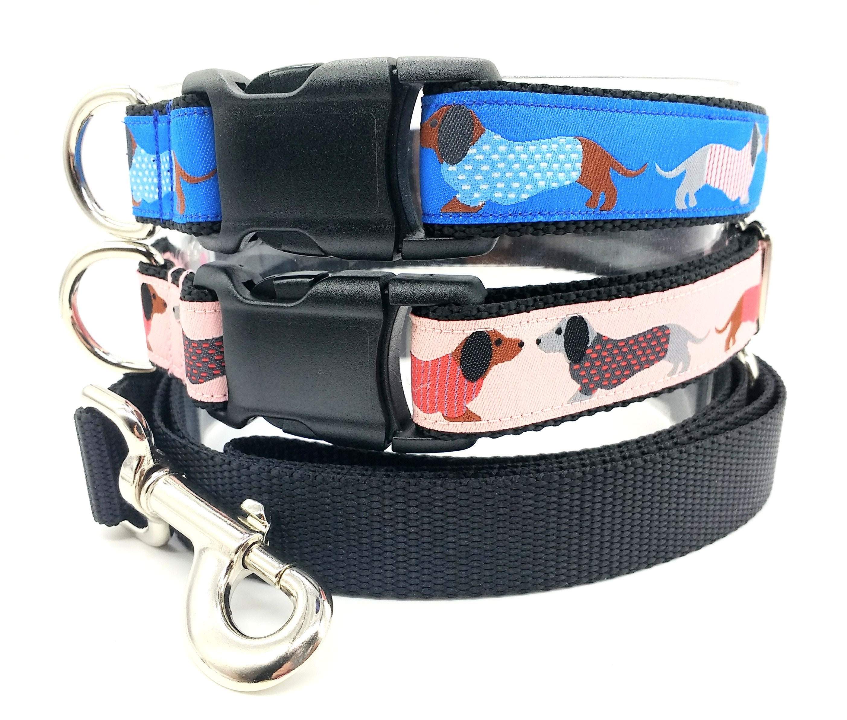 Dachshund Dog Collar/Dachshunds in Sweaters/Dog Collar Etsy