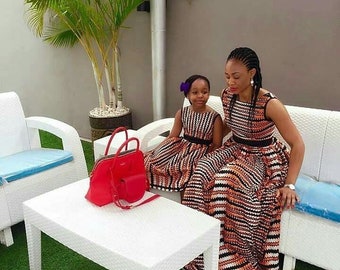 Mother and Daughter African Dress Mom 