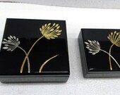 Hand Painted Lacquer Box Jewelry Box Vietnamese Silver Coated Gift Box Trinket Box KeepSake Box Art Box 6