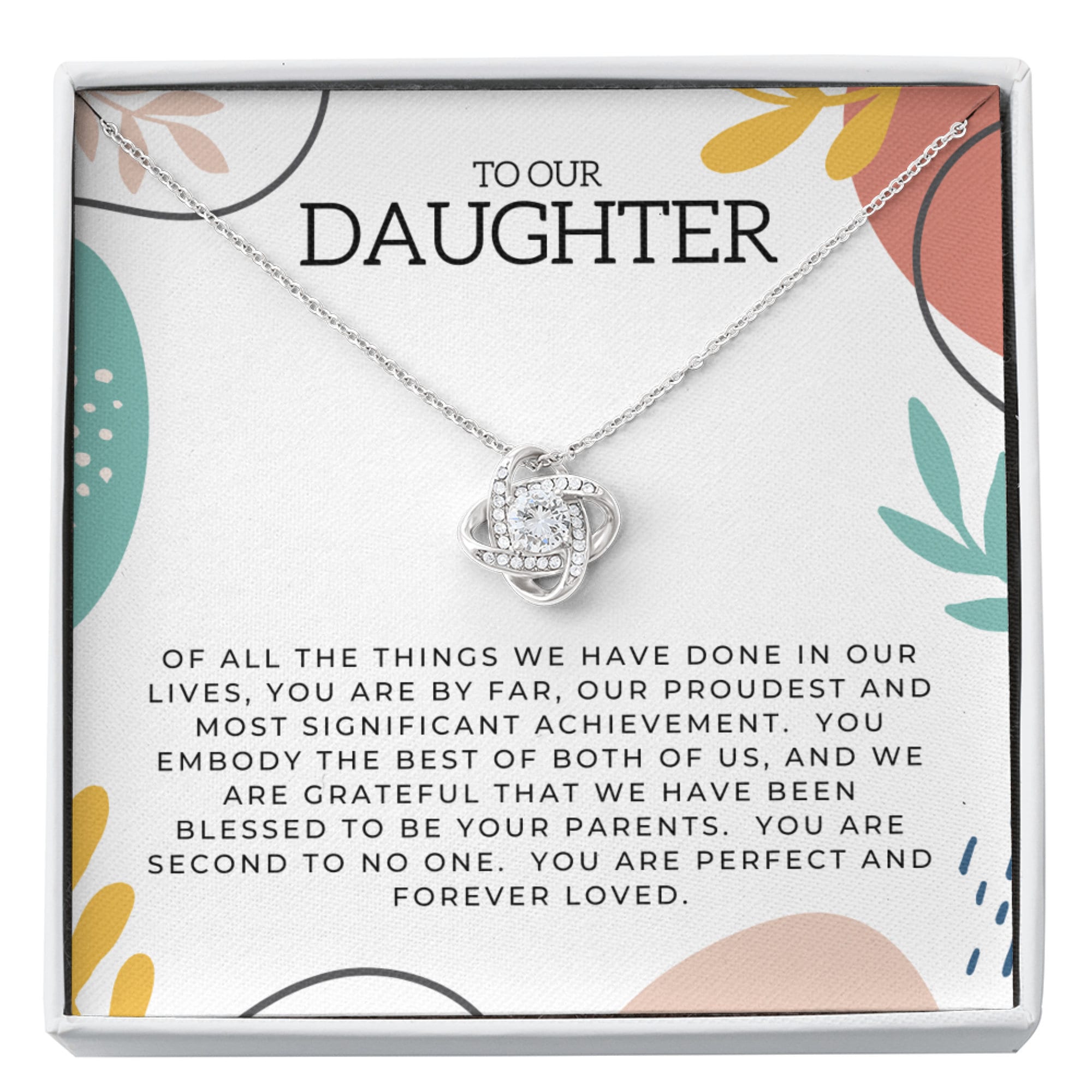 Daughter gift Gift For Daughter Daughter Necklace Etsy