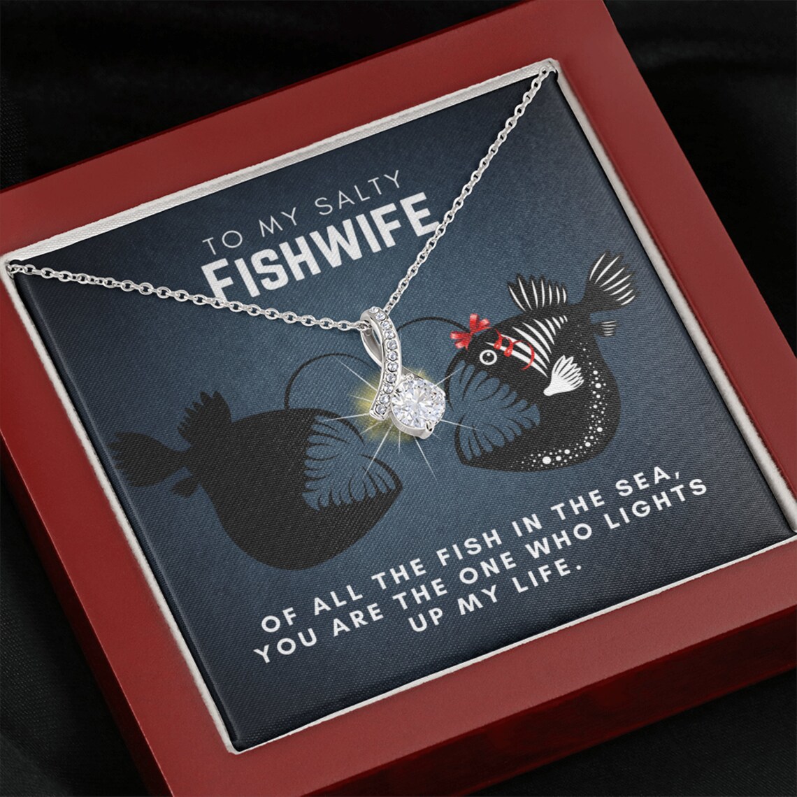 Fisherman Wife Gift Fishing Couple Fishing Gift for Her Etsy