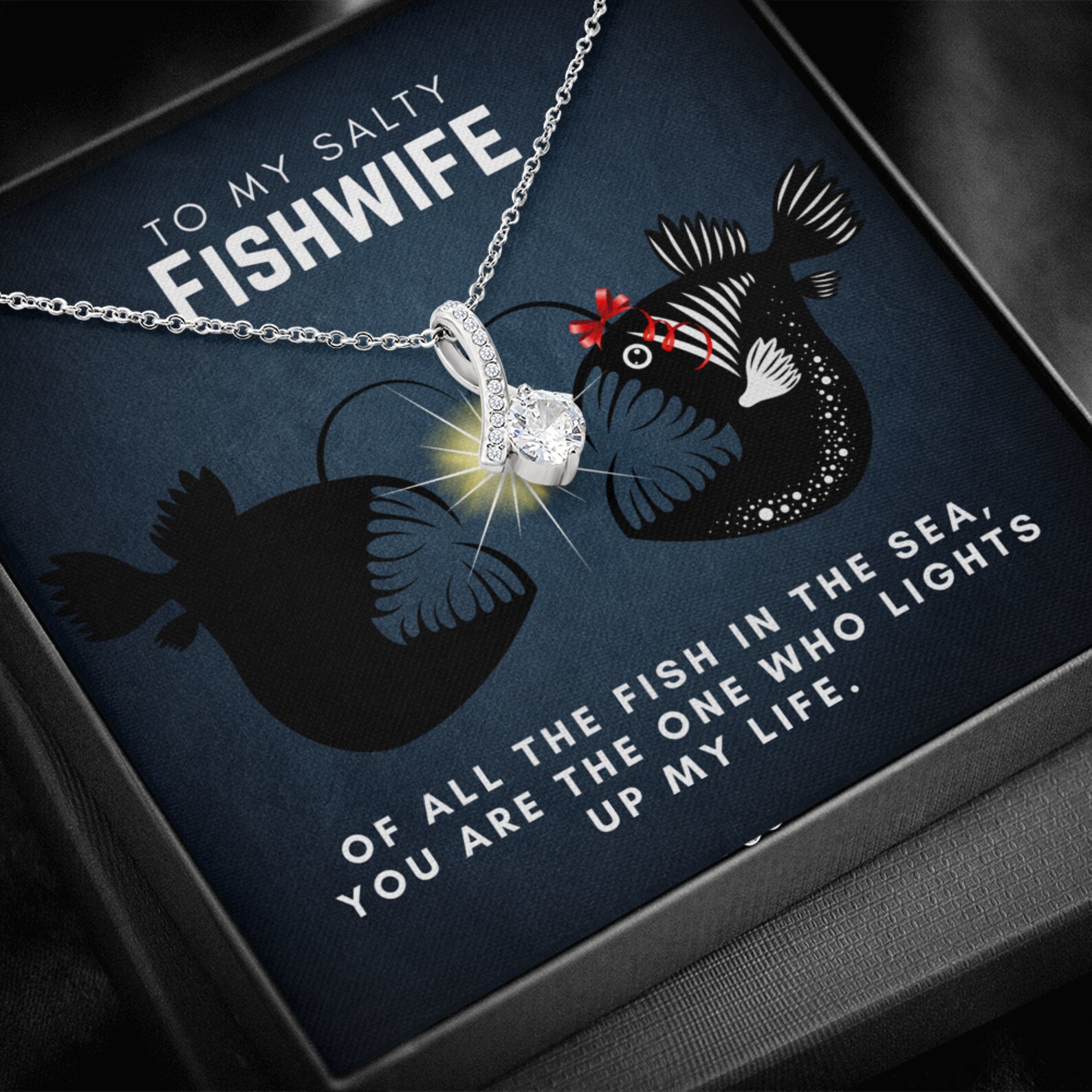 Fisherman Wife Gift Fishing Couple Fishing Gift for Her Etsy