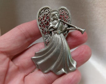 Spilla Le Chef J&J JJ Jonette Spilla Peltro Argento Con Utensili - Foto 6