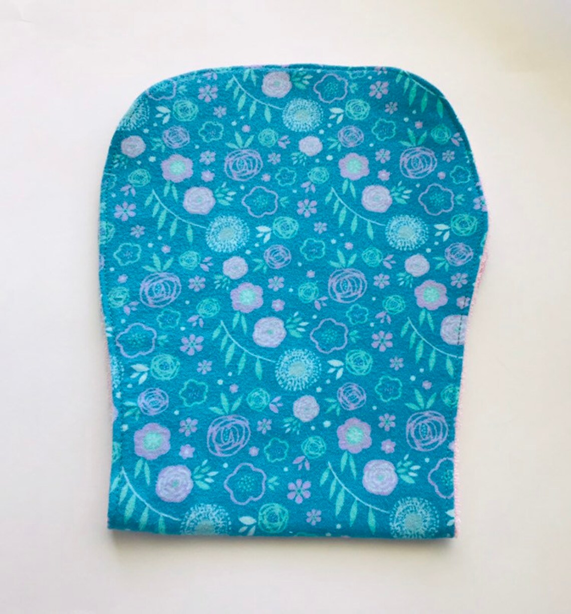 Burp cloth peanut shaped burp cloth peanut burpee contoured Etsy