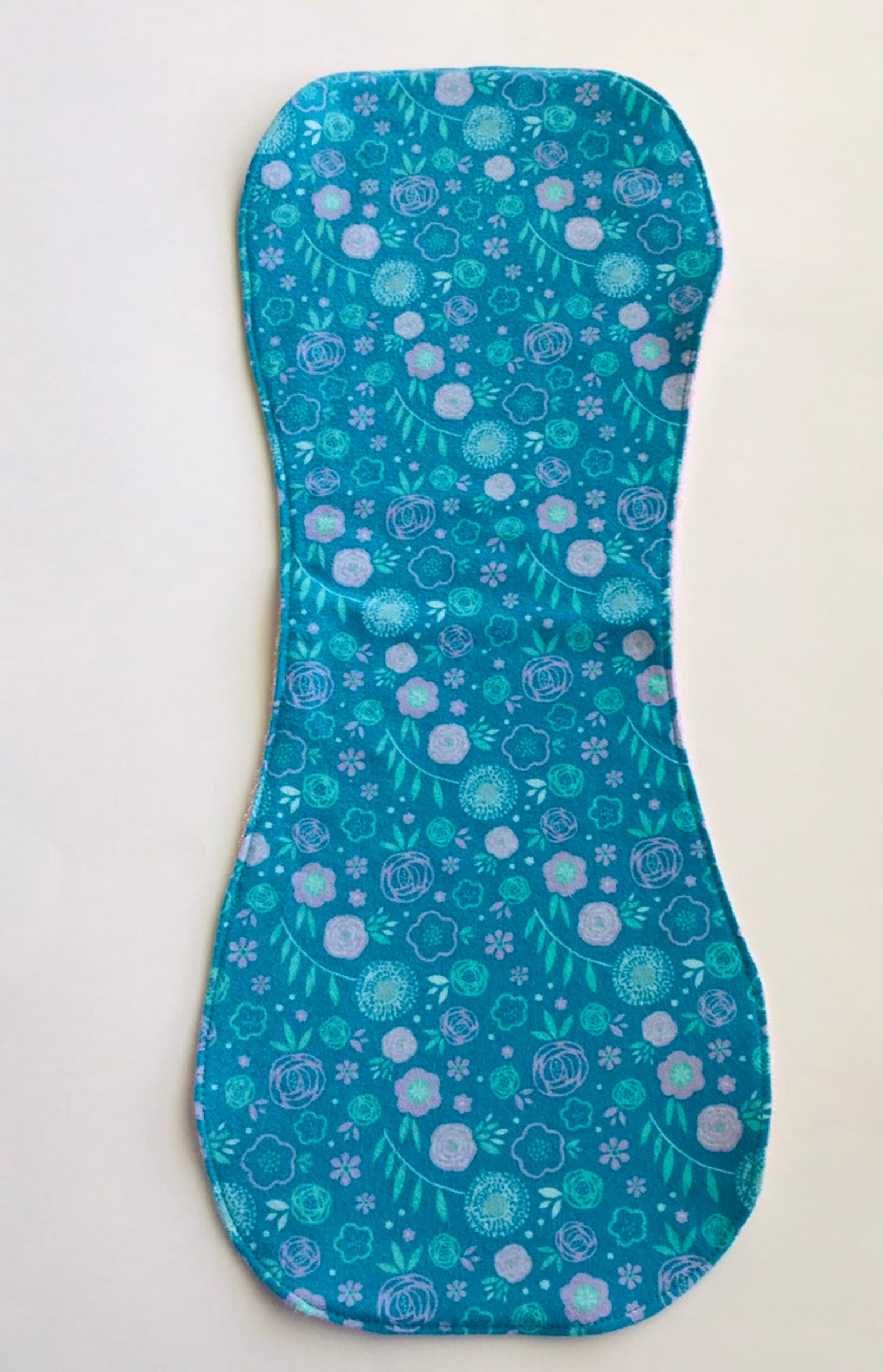 Burp cloth peanut shaped burp cloth peanut burpee contoured Etsy