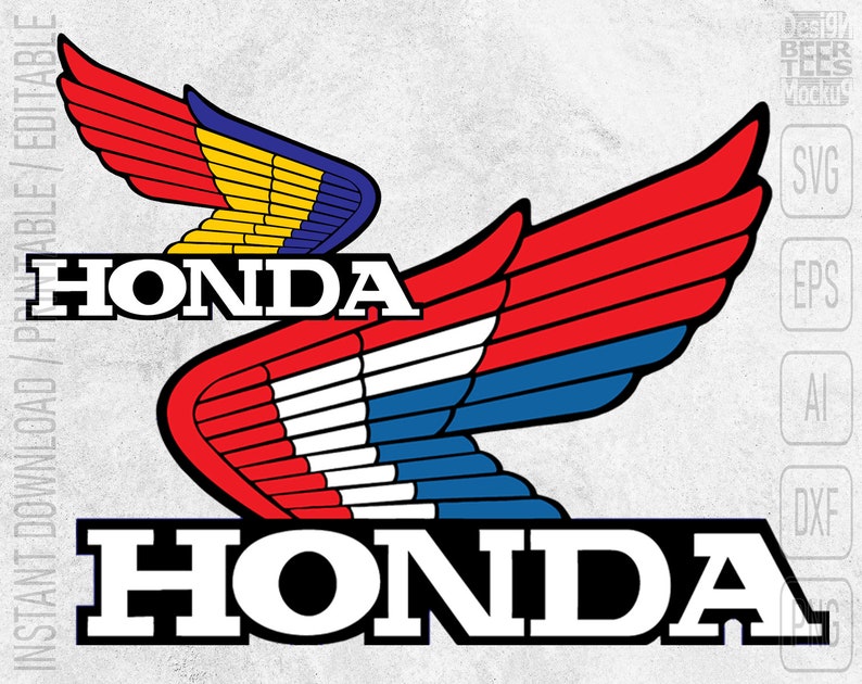 Honda logo dxf