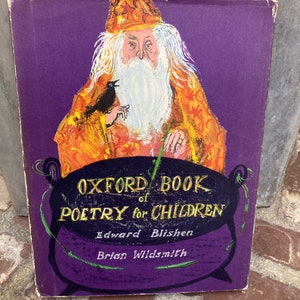 1963 Oxford Book of Poetry for Children Book