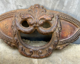 Vintage Rustic Metal Decorative Drawer Pulls