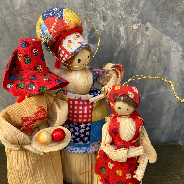 Corn Husk Dolls Etsy