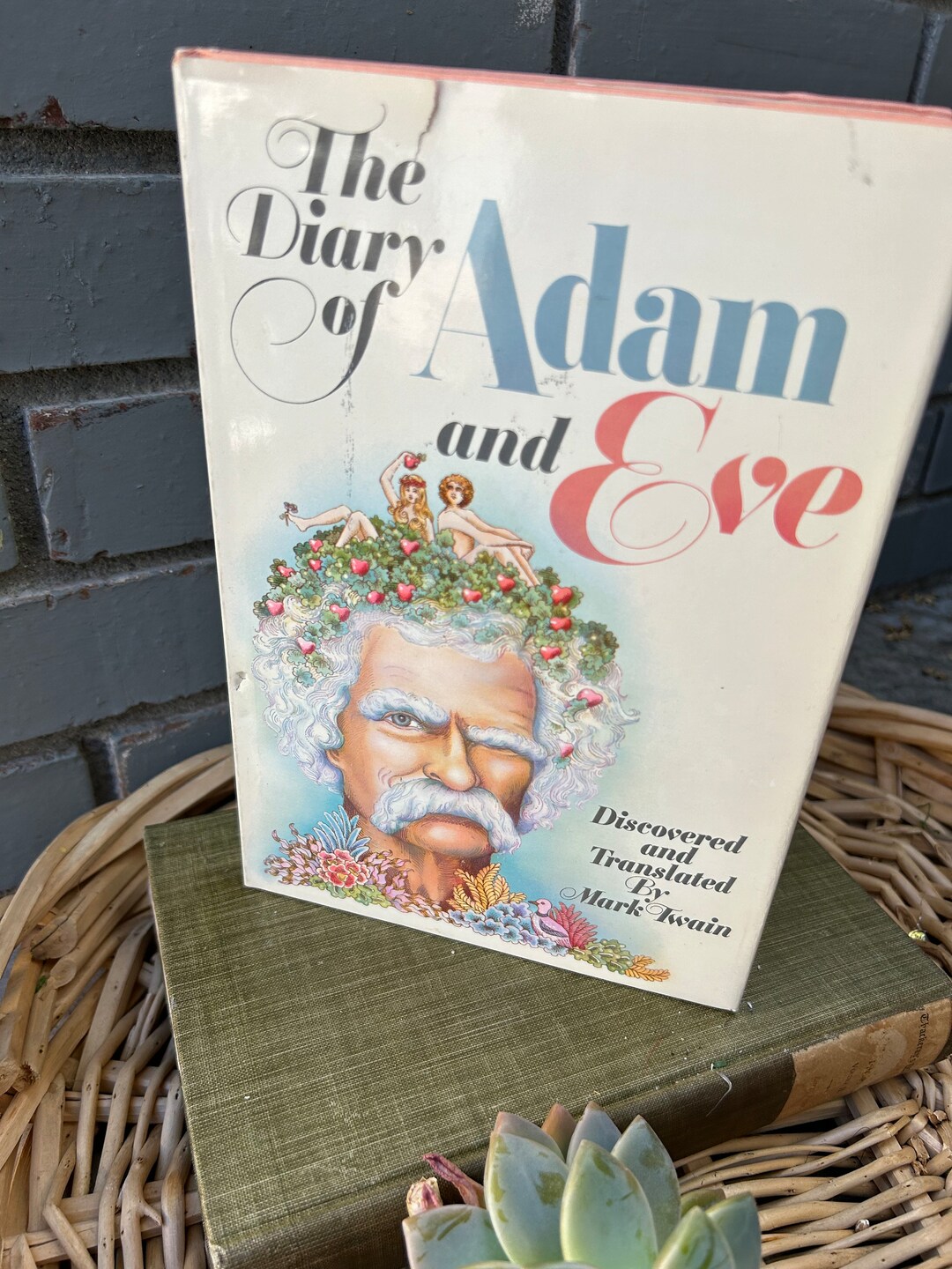 The Diary of Adam and Eve Mark Twain Vintage Book 1975 - Etsy