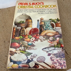 Pearl S. Buck Oriental Cookbook Vintage Softcover 1972