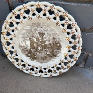Vintage Nautical Plate