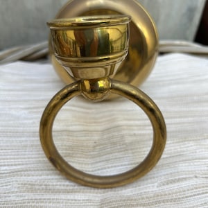 Brass Vintage Candlestick Holder Wall Sconce