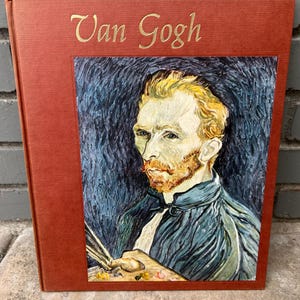 Van Gogh Art Coffee Table Book Hardcover 1961