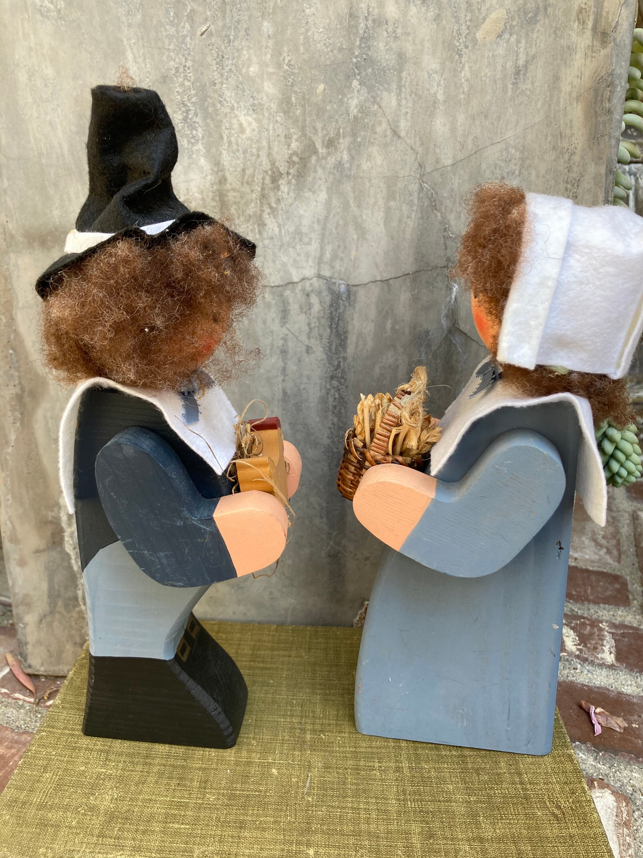 Pilgrim Wood Dolls - Etsy