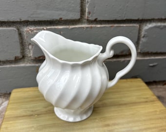 Snowwhite Regency Creamer Johnson Brothers Made in England